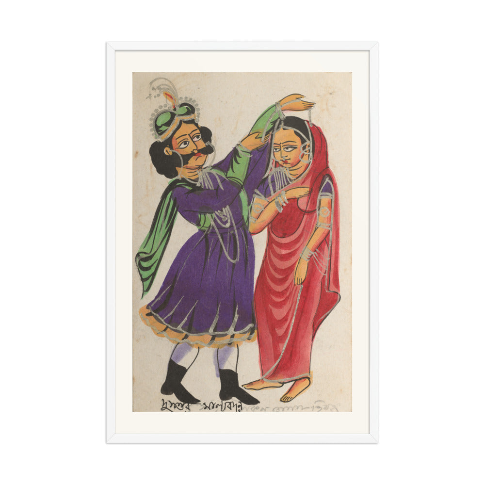 Dusmanta Garlanding Shakumtala — view 9