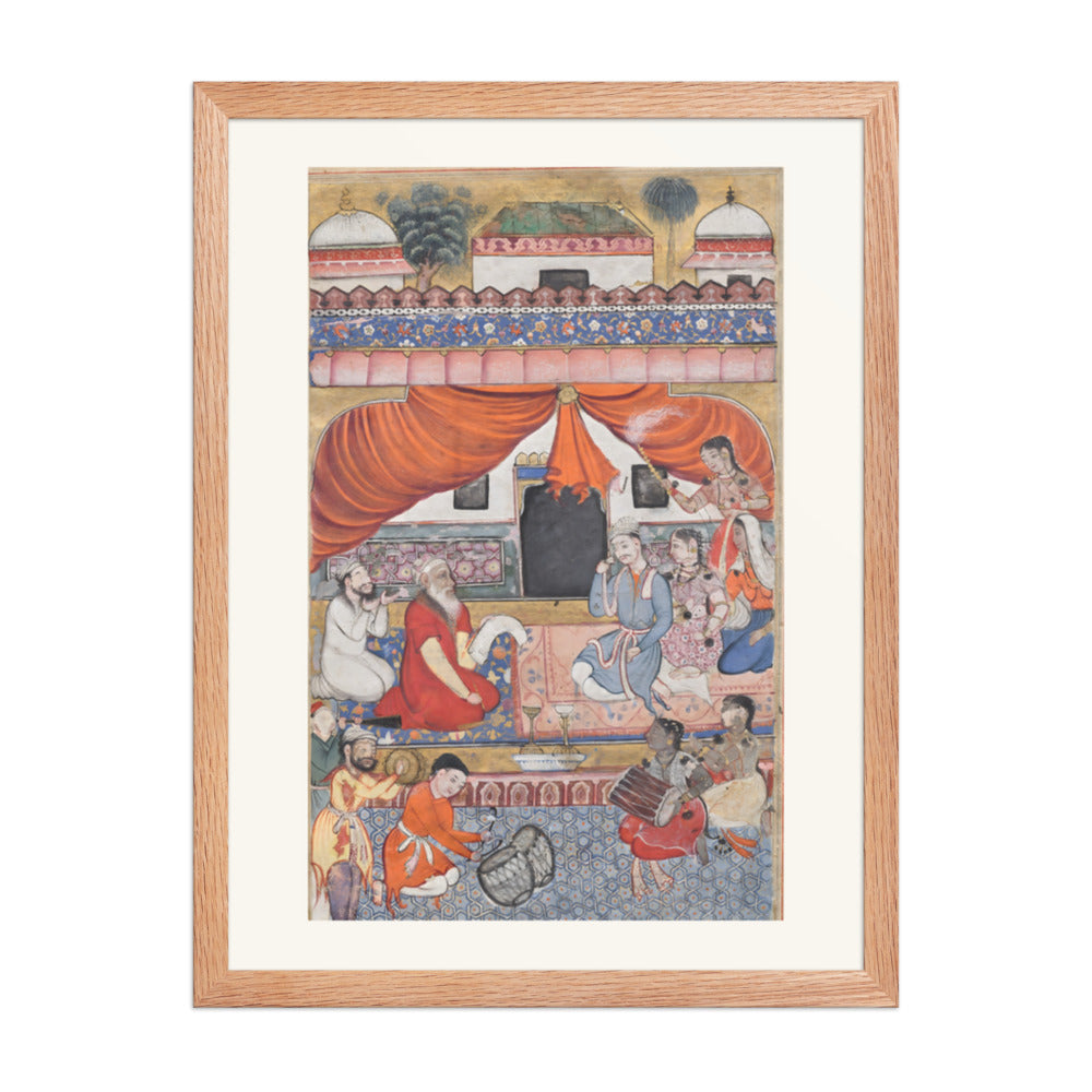 Preparation for the marriage of Mahmuda to the Young Vizier, from a Tu — view 2