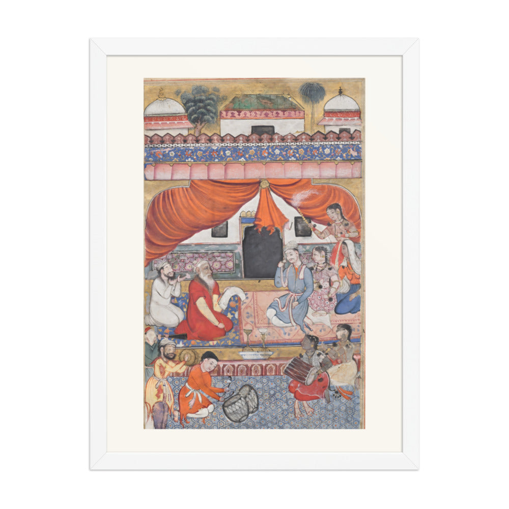 Preparation for the marriage of Mahmuda to the Young Vizier, from a Tu — view 3