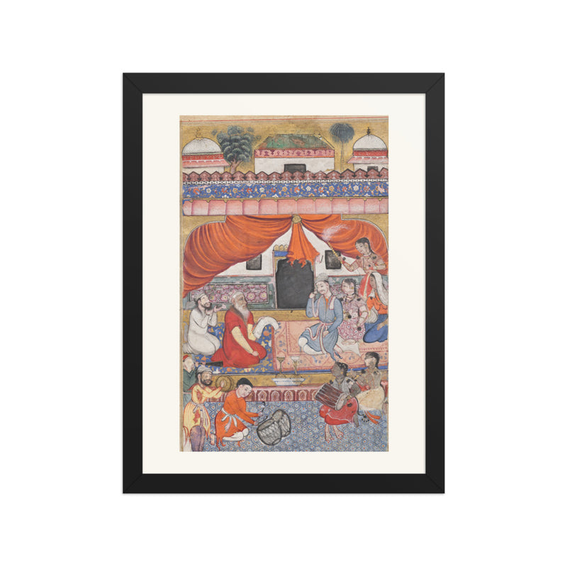 Preparation for the marriage of Mahmuda to the Young Vizier, from a Tu