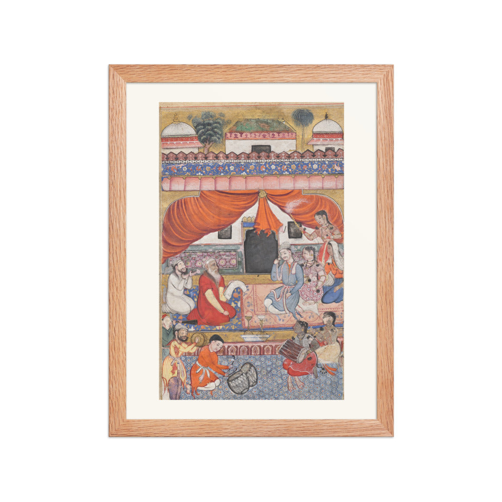 Preparation for the marriage of Mahmuda to the Young Vizier, from a Tu — view 2