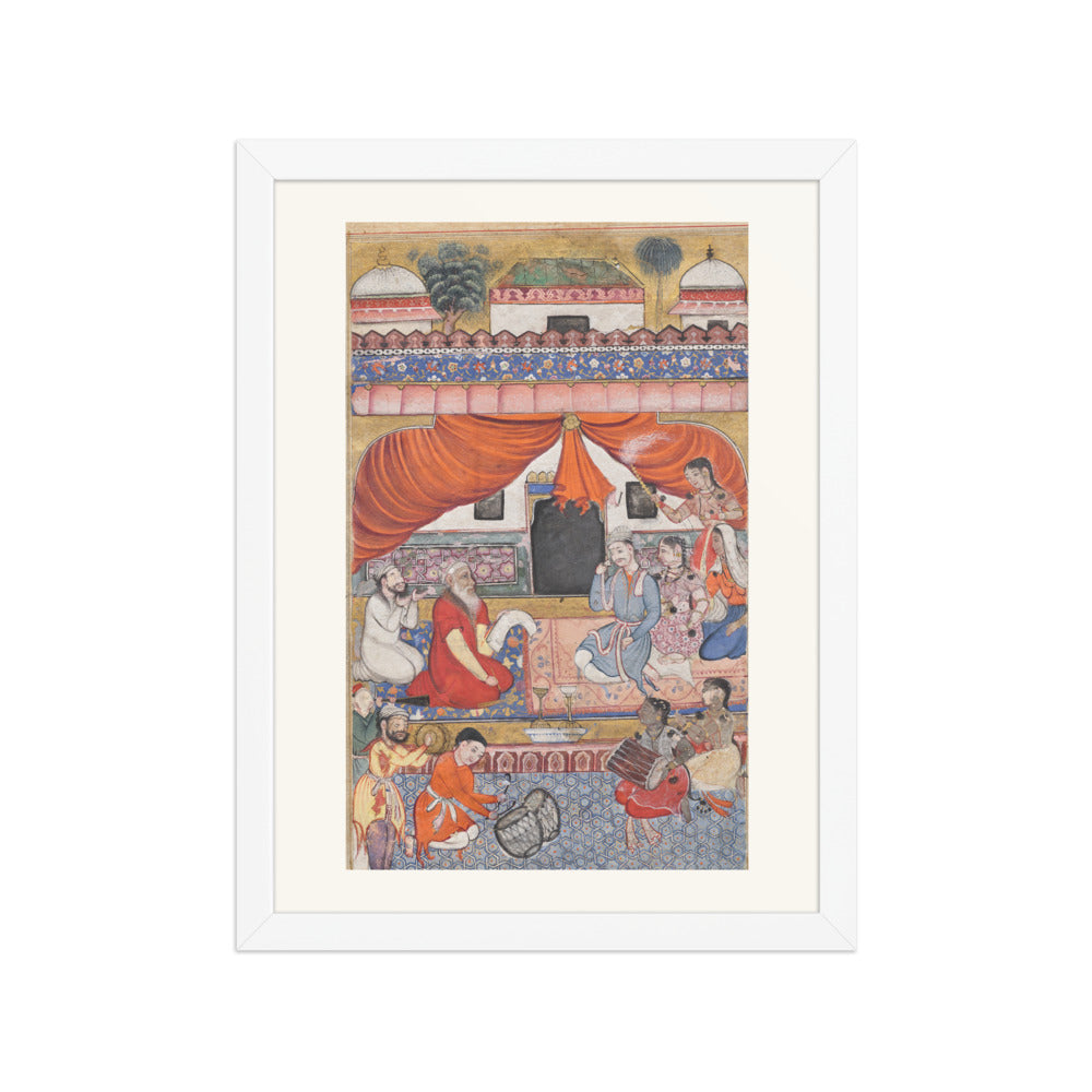 Preparation for the marriage of Mahmuda to the Young Vizier, from a Tu — view 3
