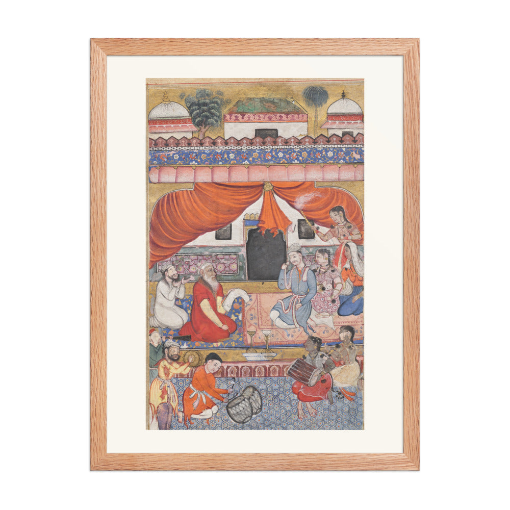 Preparation for the marriage of Mahmuda to the Young Vizier, from a Tu — view 5