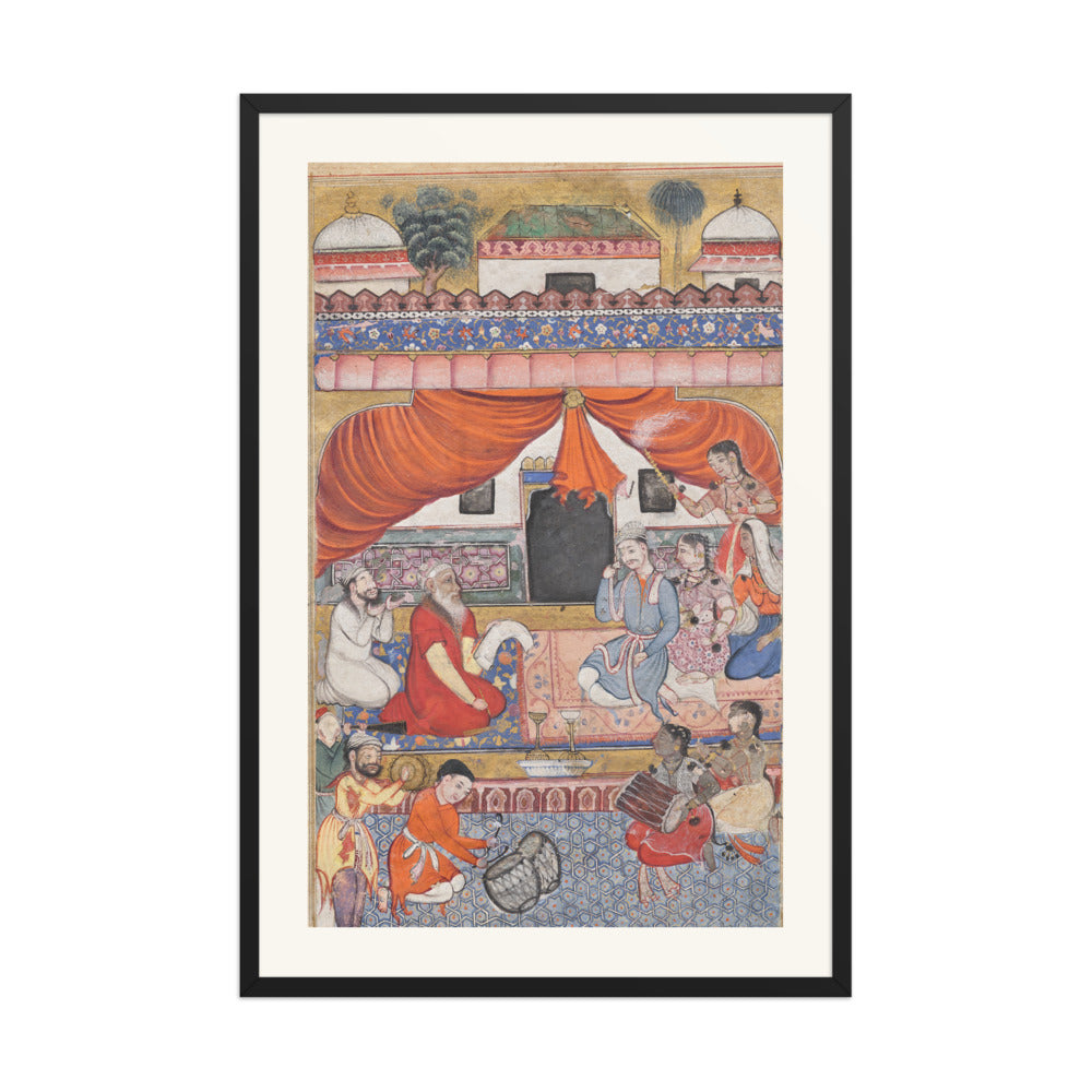 Preparation for the marriage of Mahmuda to the Young Vizier, from a Tu — view 7