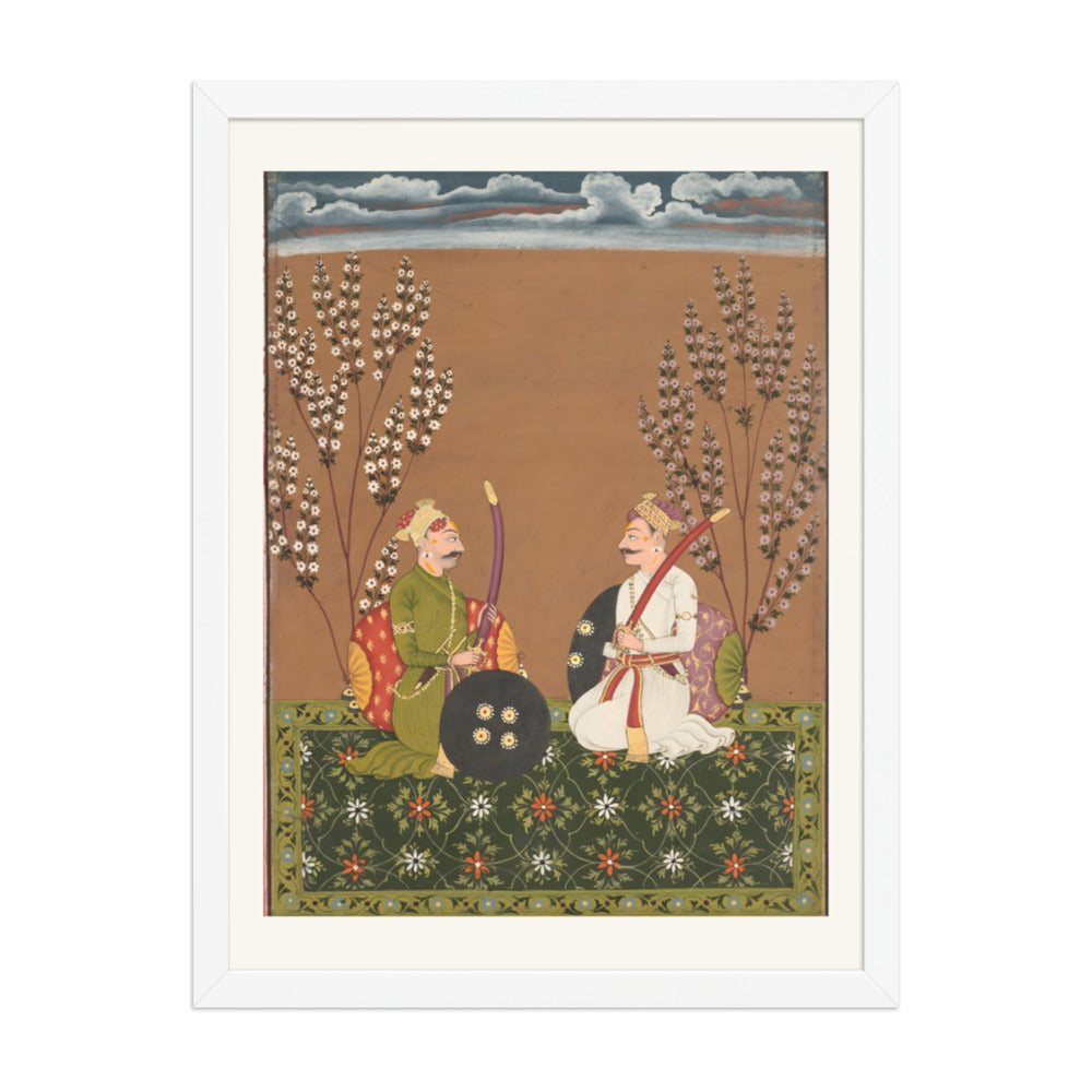 Surmananda Ragaputra of Hindol, from a Ragamala — view 3