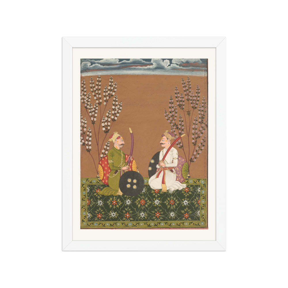 Surmananda Ragaputra of Hindol, from a Ragamala — view 3