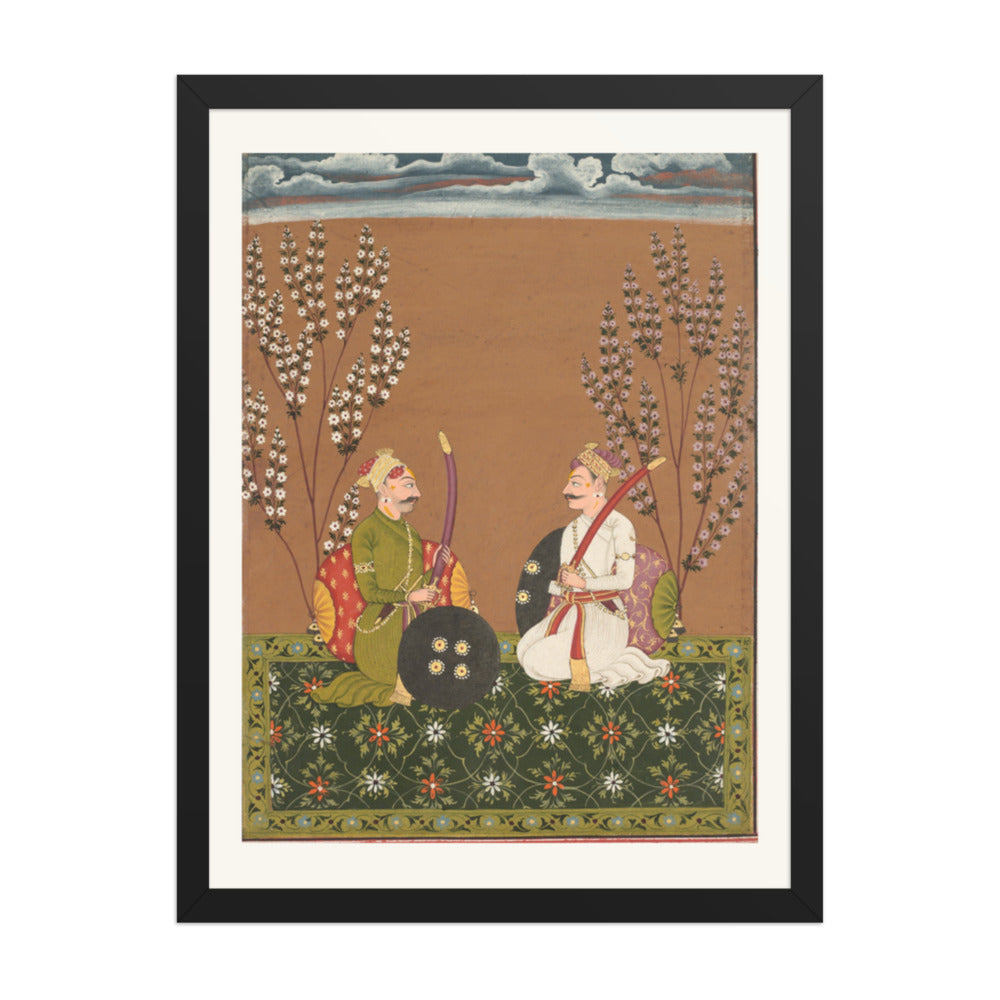 Surmananda Ragaputra of Hindol, from a Ragamala — view 4
