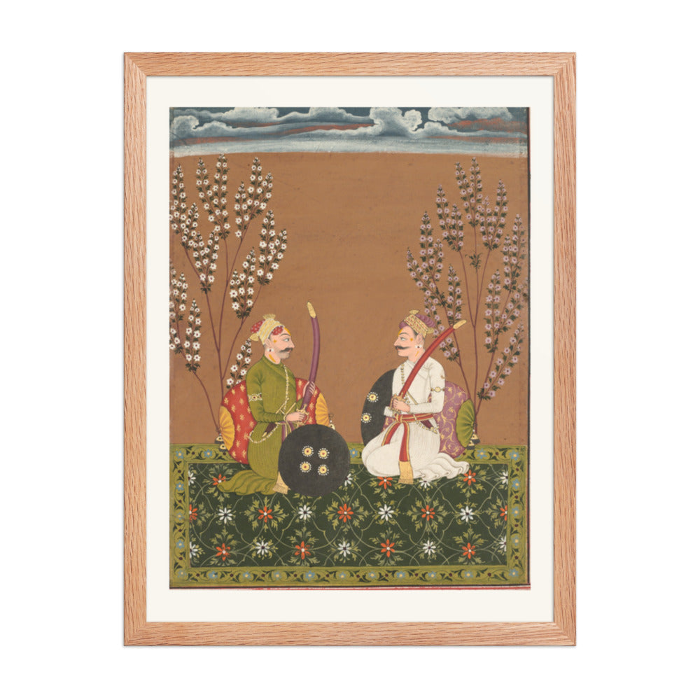 Surmananda Ragaputra of Hindol, from a Ragamala — view 5