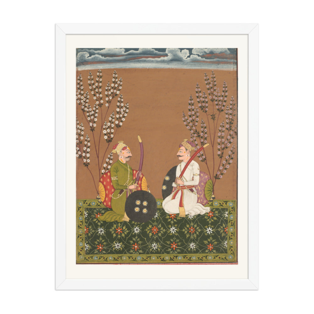 Surmananda Ragaputra of Hindol, from a Ragamala — view 6