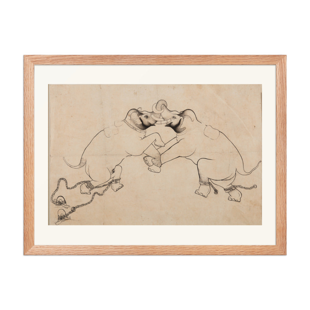 Two Elephants in Combat — view 5