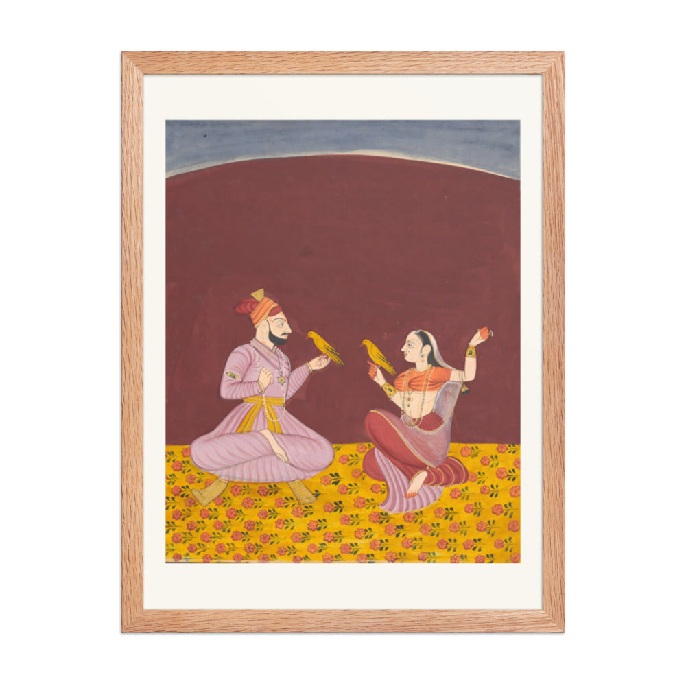 Kausa Ragaputra of Malkos, from a Ragamala — view 2