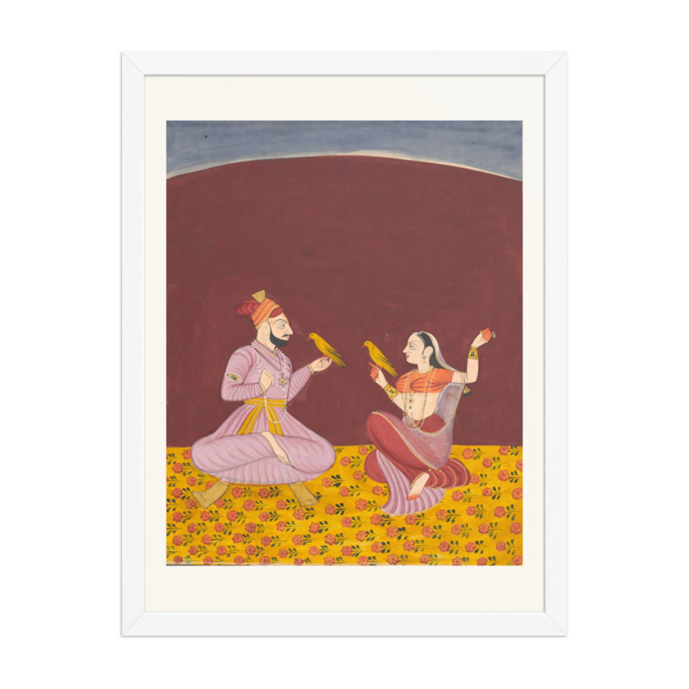 Kausa Ragaputra of Malkos, from a Ragamala — view 3