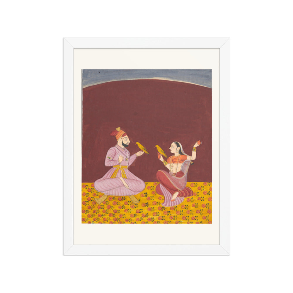Kausa Ragaputra of Malkos, from a Ragamala — view 3