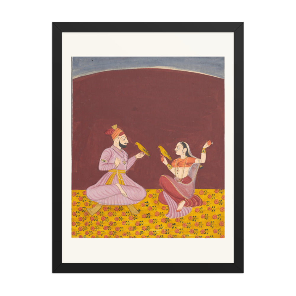 Kausa Ragaputra of Malkos, from a Ragamala — view 4