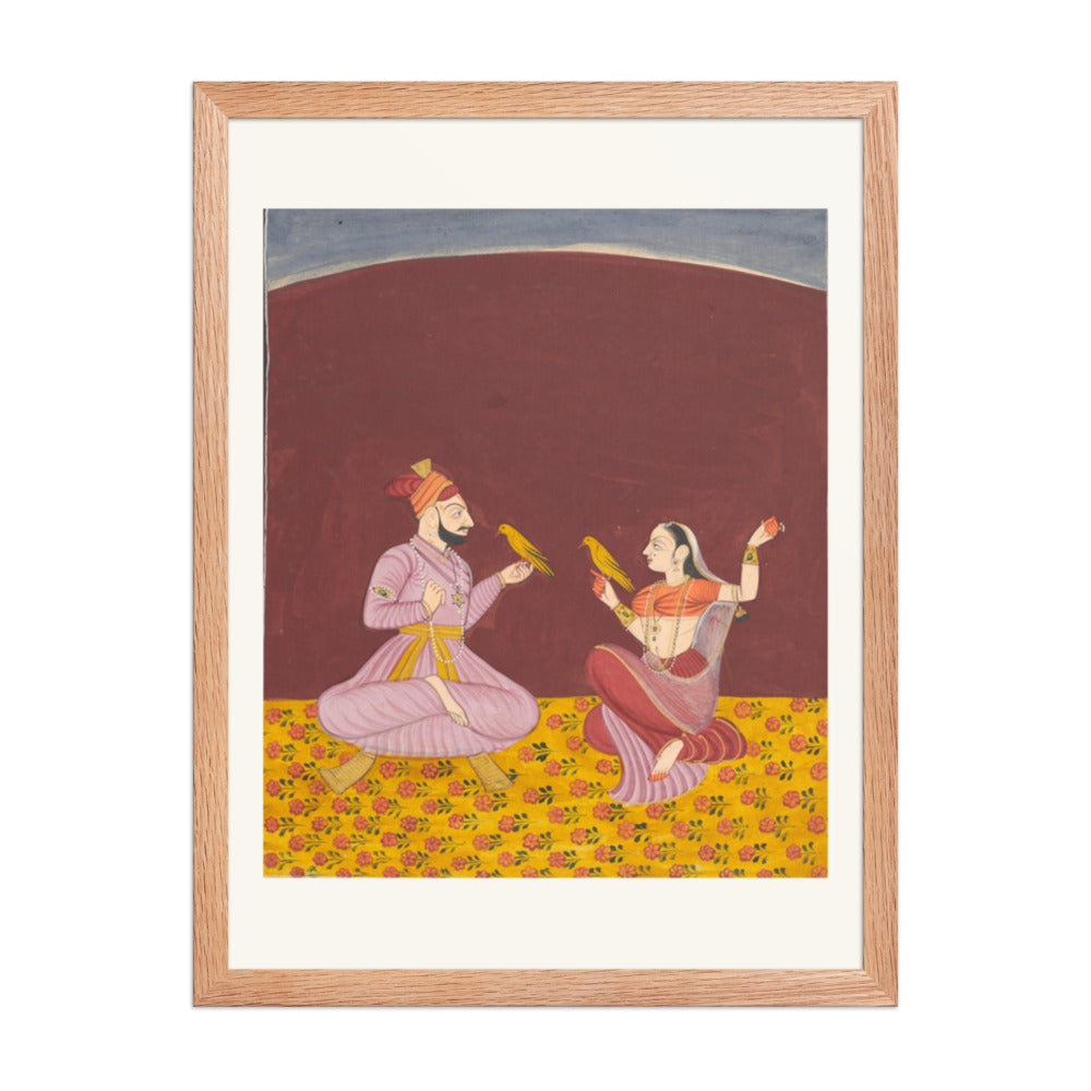 Kausa Ragaputra of Malkos, from a Ragamala — view 5
