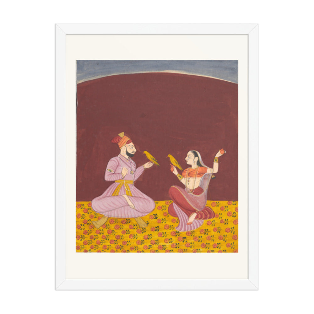 Kausa Ragaputra of Malkos, from a Ragamala — view 6