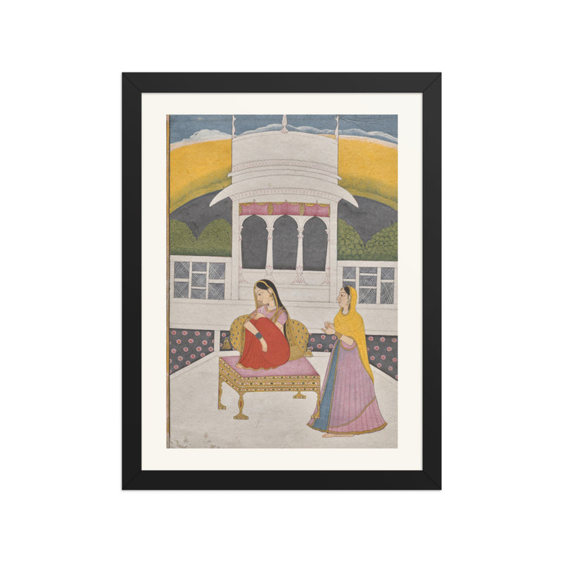 A Nayika, probably Proshitaperyasi Nayika