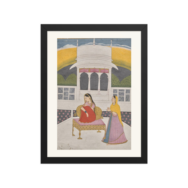 A Nayika, probably Proshitaperyasi Nayika