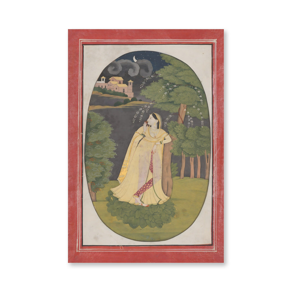 The heroine who waits anxiously for her absent lover — view 4