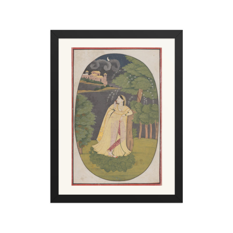 The heroine who waits anxiously for her absent lover