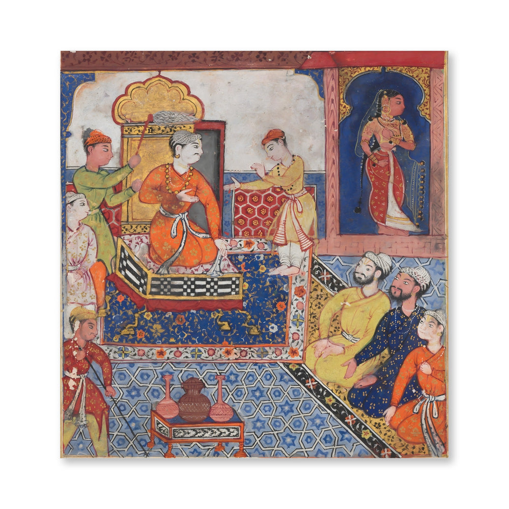 The young prince recounts his experiences to his father, the king, fro — view 4