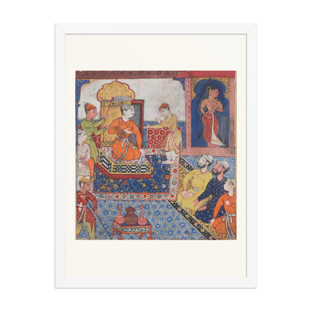 The young prince recounts his experiences to his father, the king, fro — view 6