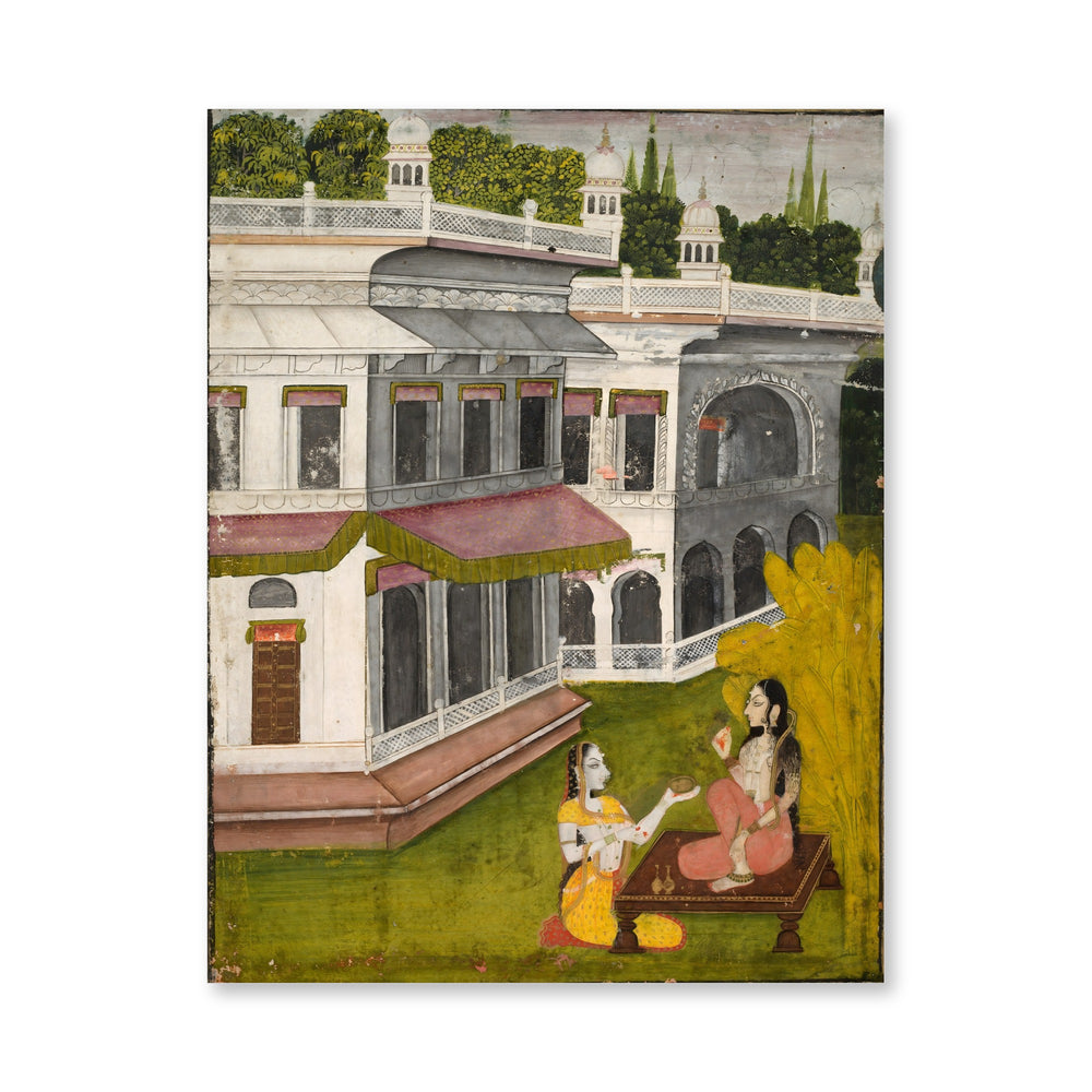 Lady and Her Confidante — view 4