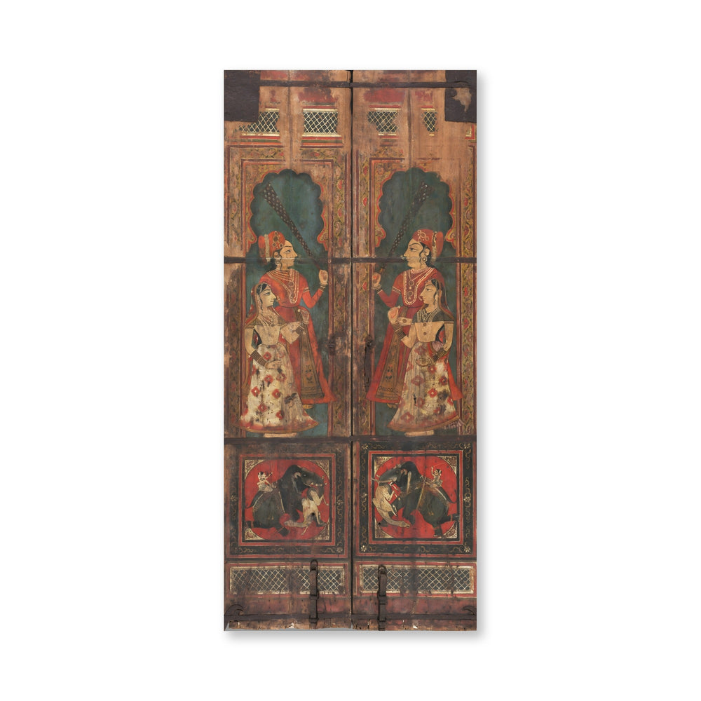 Pair of Painted Doors — view 4