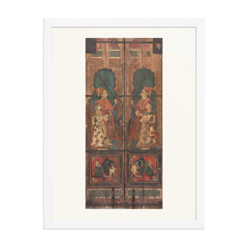 Pair of Painted Doors — view 3