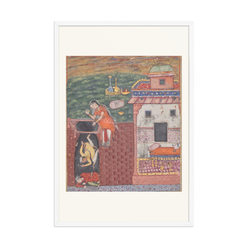 The two cooks, who attempt to seduce the warrior’s loyal wife, are — view 9