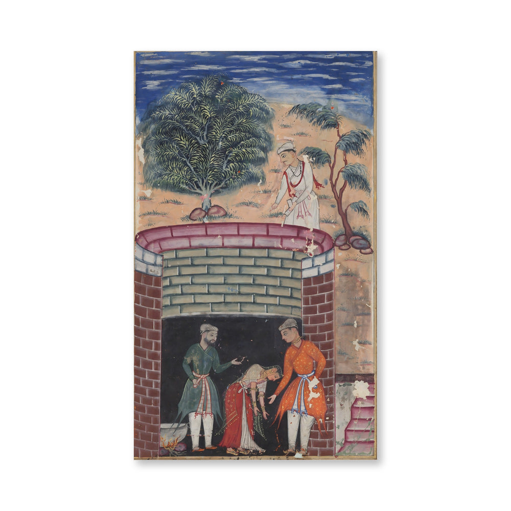The daughter of the king of the jinns bows before the King of Kings — view 4