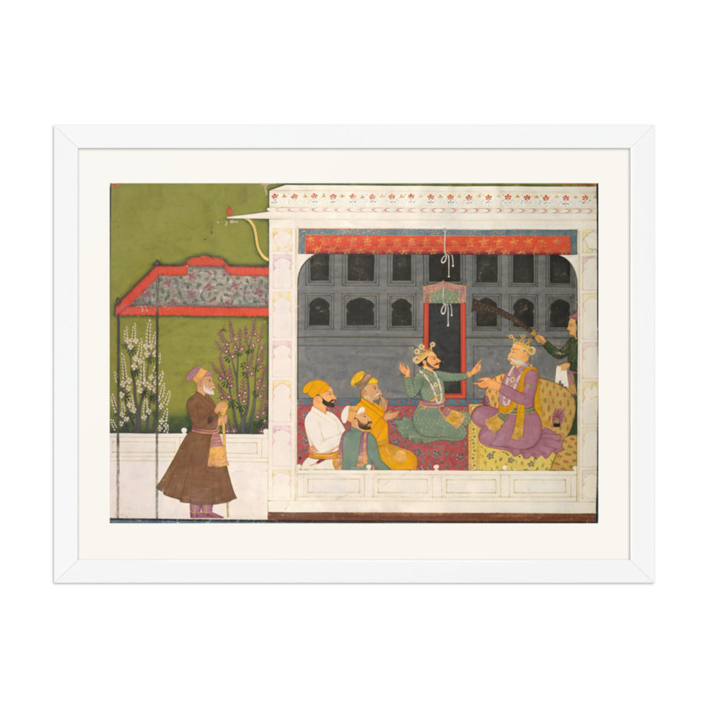 Shishupala arguing with Rukmini’s father, Bhishmaka — view 3