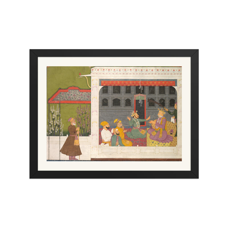 Shishupala arguing with Rukmini’s father, Bhishmaka