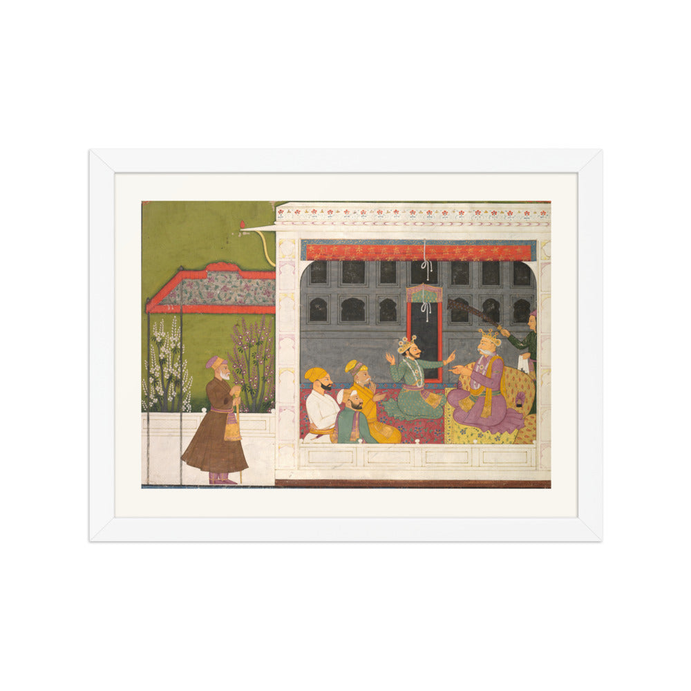 Shishupala arguing with Rukmini’s father, Bhishmaka — view 3