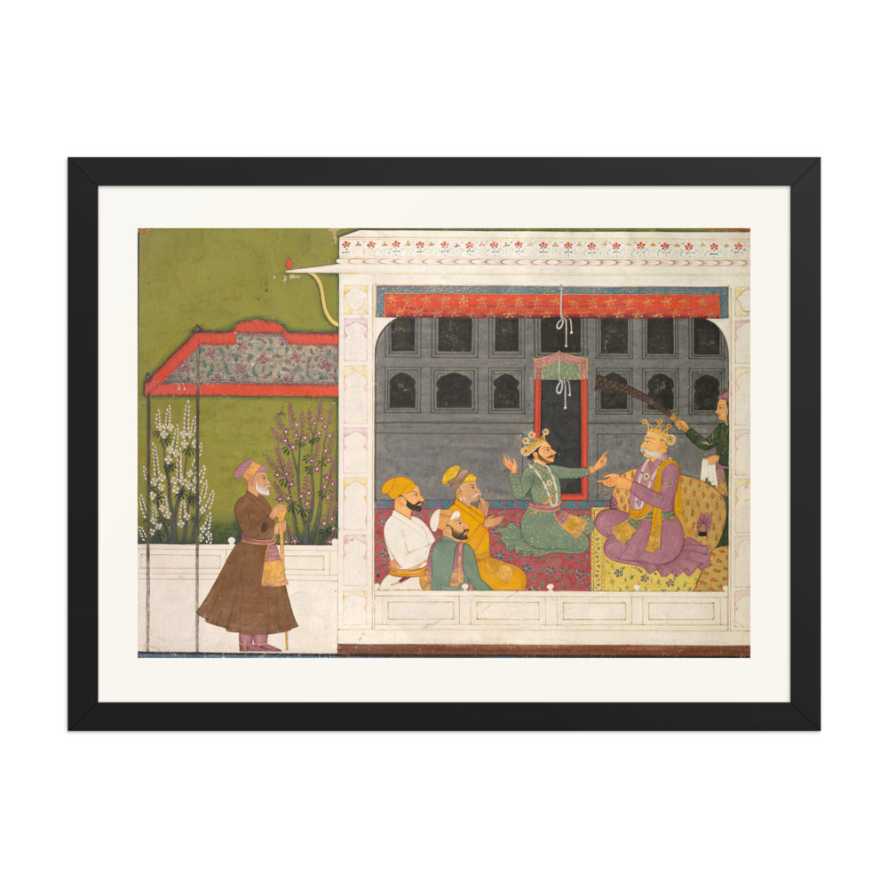 Shishupala arguing with Rukmini’s father, Bhishmaka — view 4