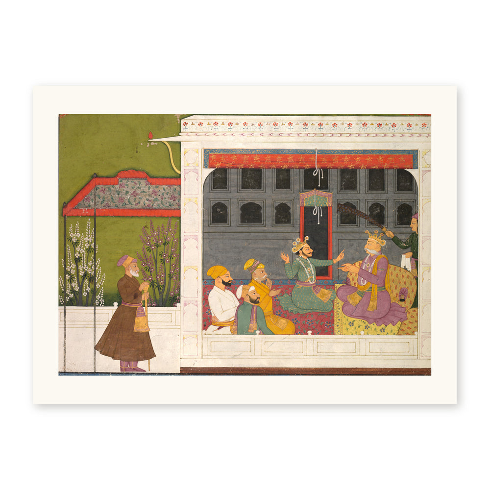Shishupala arguing with Rukmini’s father, Bhishmaka — view 7