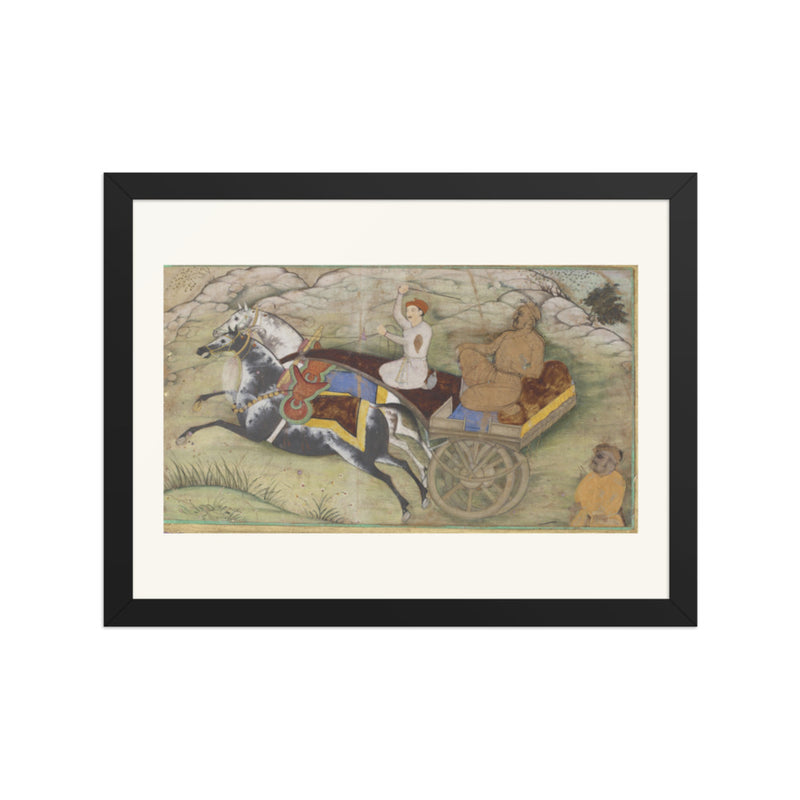 Sultan Salim in a Carriage