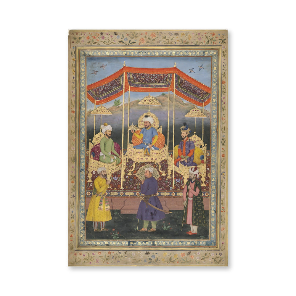 Ancestral group of Mughal rulers — view 4