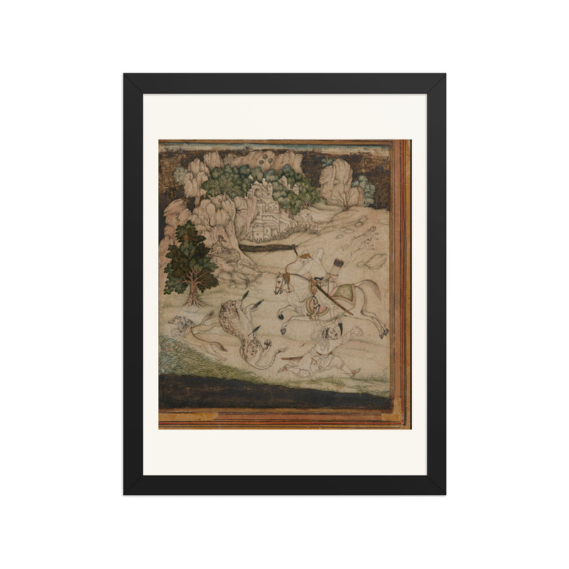 Landscape—a hunting scene