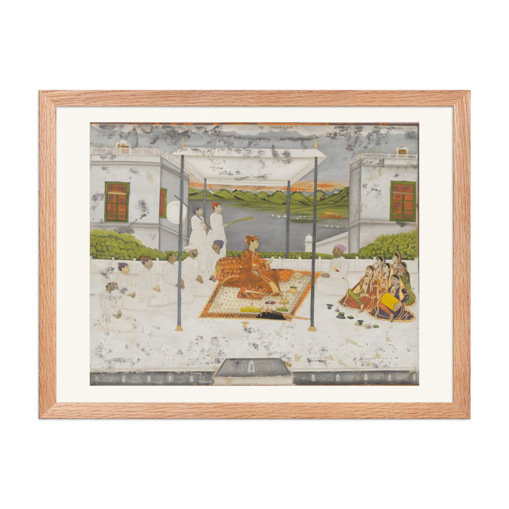 A prince holding an audience — view 2