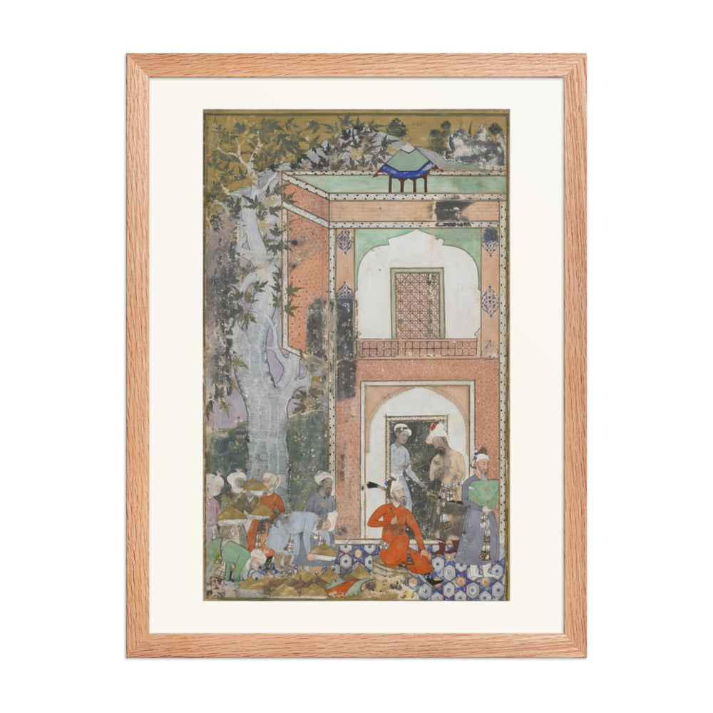 Babur Entertains in Sultan Ibrahim Lodi's Palace — view 2