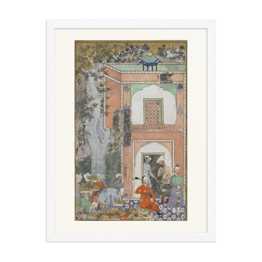 Babur Entertains in Sultan Ibrahim Lodi's Palace — view 3