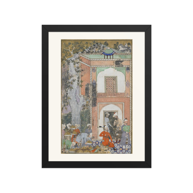 Babur Entertains in Sultan Ibrahim Lodi's Palace