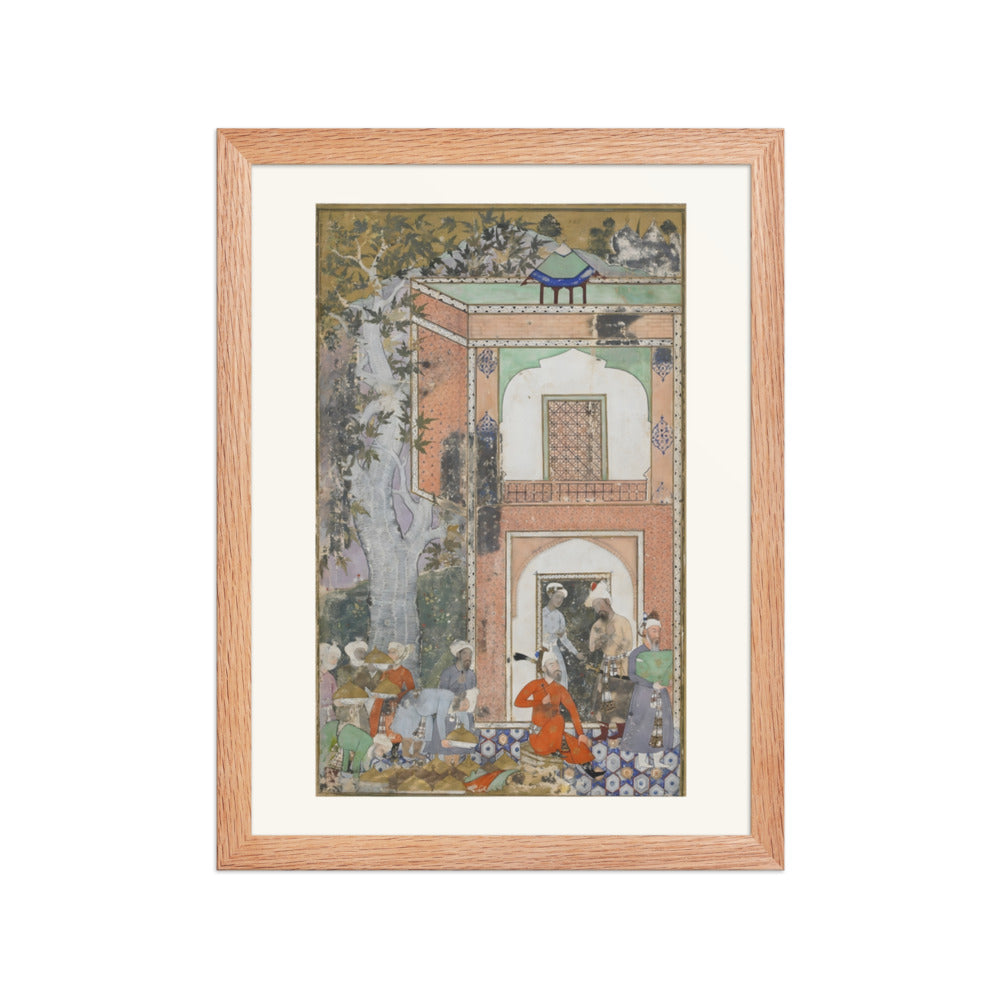 Babur Entertains in Sultan Ibrahim Lodi's Palace — view 2
