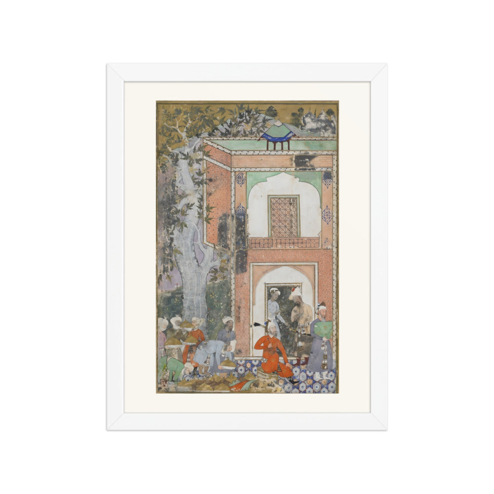 Babur Entertains in Sultan Ibrahim Lodi's Palace — view 3