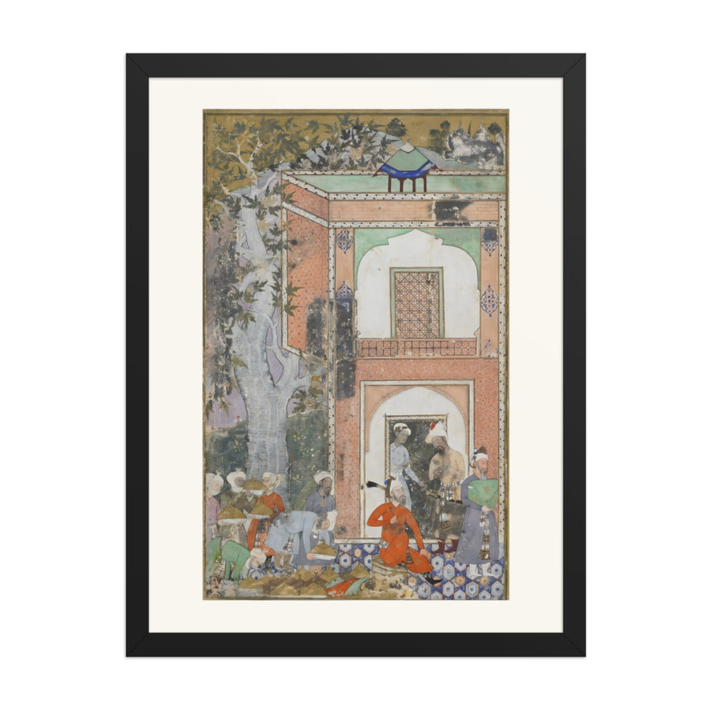 Babur Entertains in Sultan Ibrahim Lodi's Palace — view 4