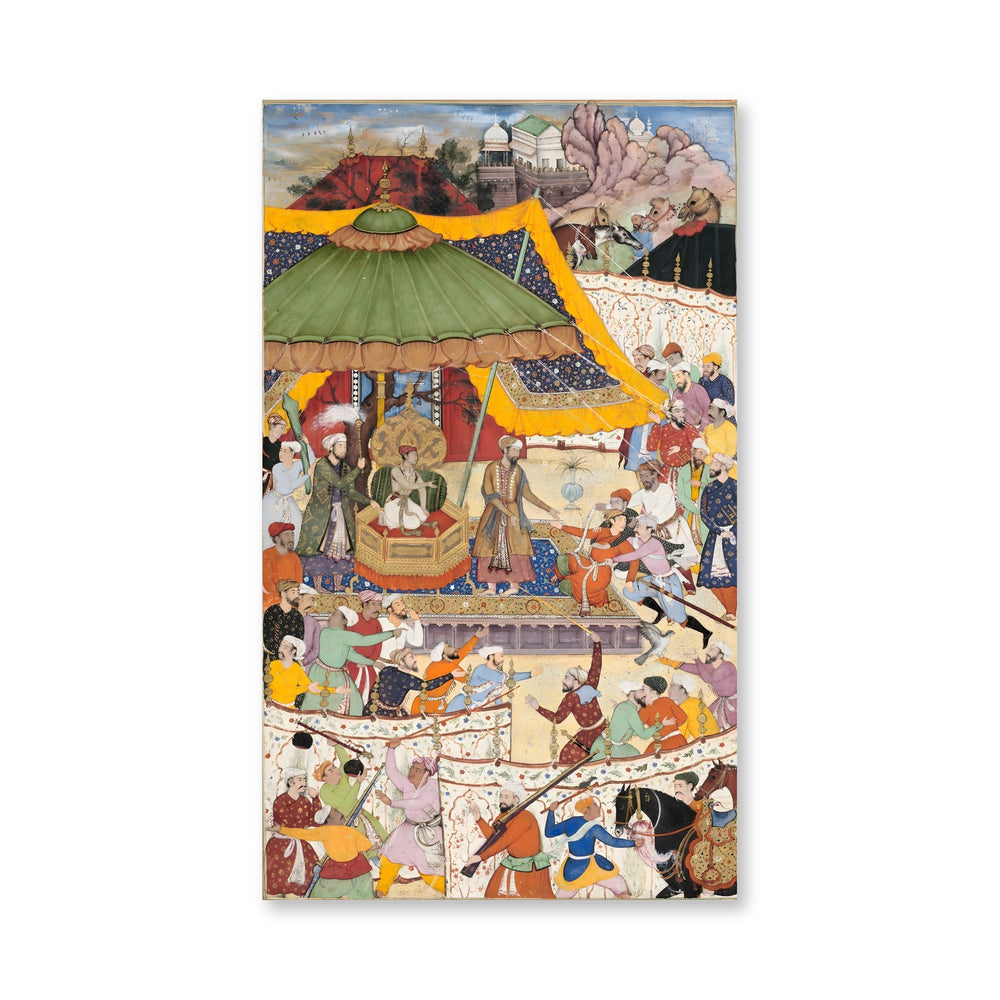 The Young Emperor Akbar Arrests the Insolent Shah Abu’l-Maali — view 4
