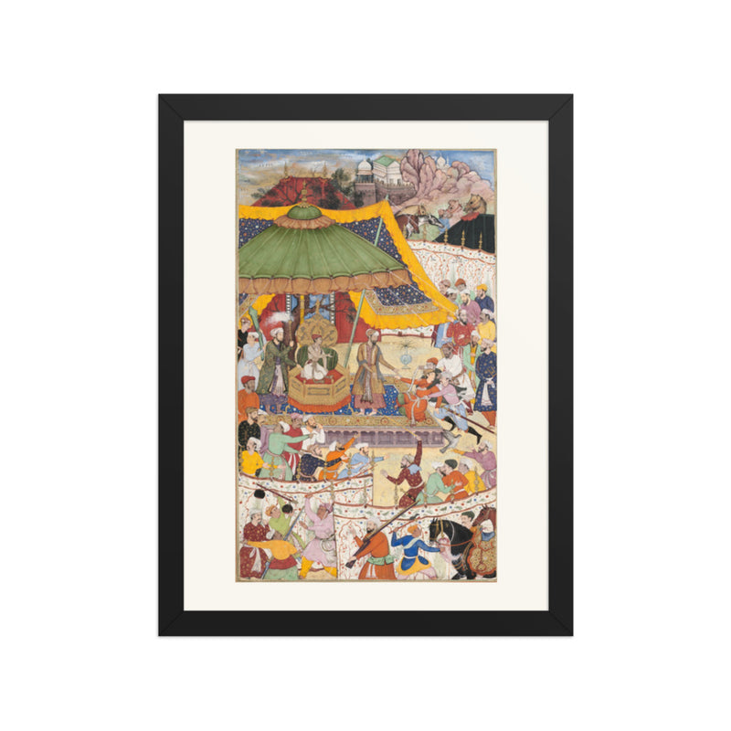 The Young Emperor Akbar Arrests the Insolent Shah Abu’l-Maali