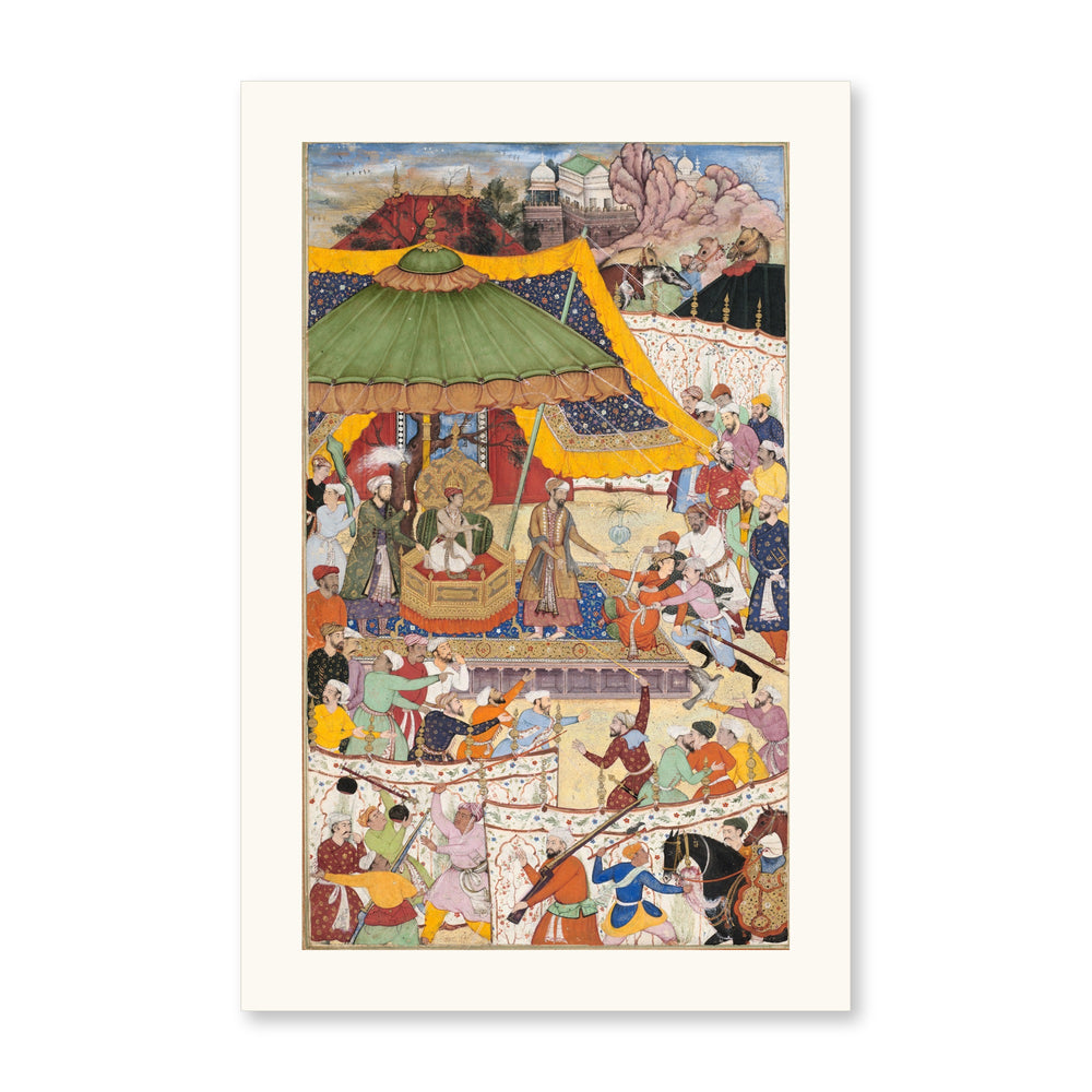 The Young Emperor Akbar Arrests the Insolent Shah Abu’l-Maali — view 7