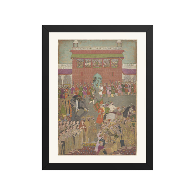 A Procession Scene with Musicians